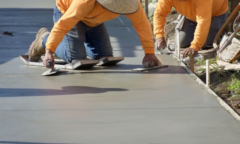 Concrete Slab Service detail